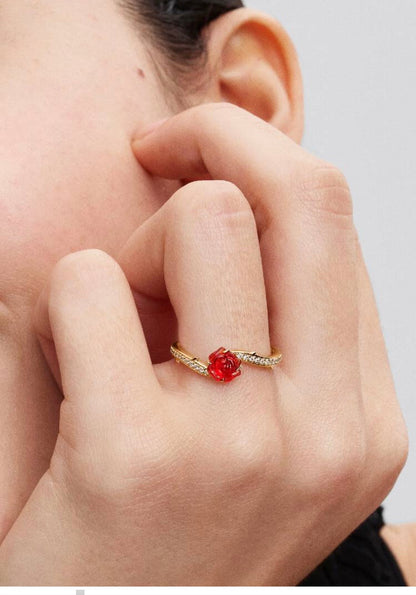 Princess Secret™ Anillo inspirado en Bella (oro)