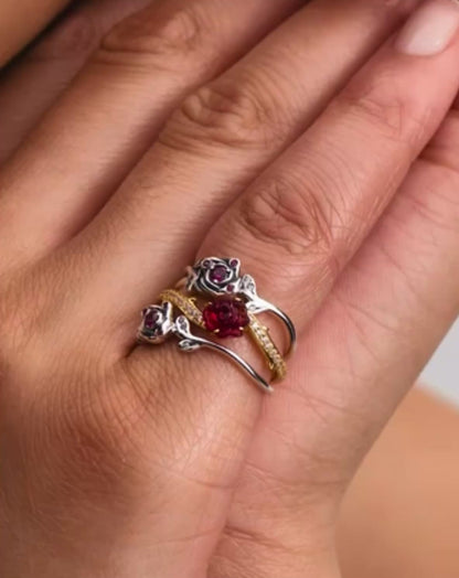 Princess Secret™ Anillo inspirado en Bella (oro)